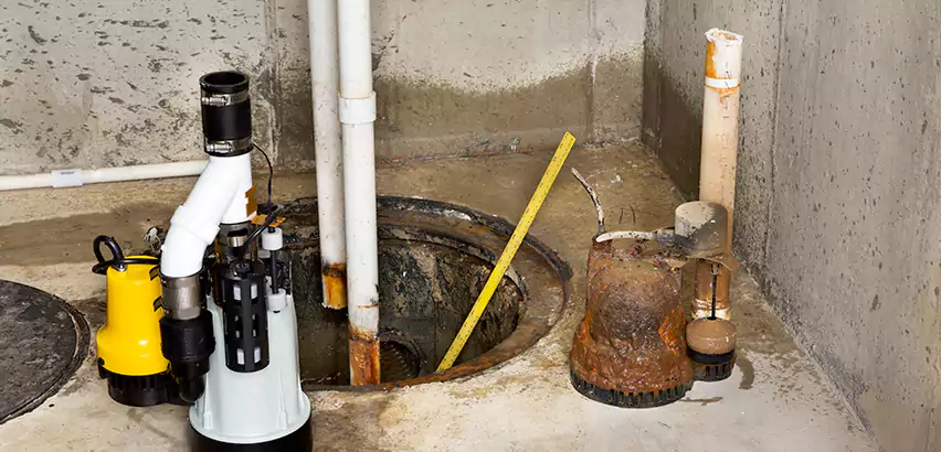 Installing Sump Pump in Finished Basement in Austintown, OH