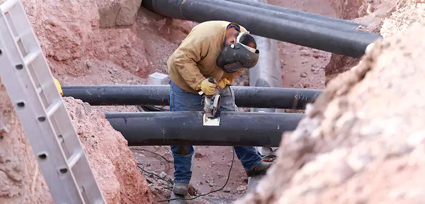 Water Line Replacement in Austintown